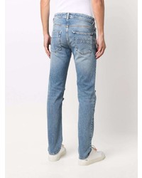 Jeans strappati azzurri di VERSACE JEANS COUTURE