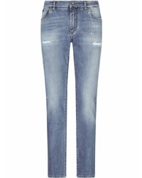 Jeans strappati azzurri di Dolce & Gabbana