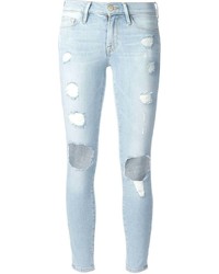 Jeans strappati azzurri di Frame Denim