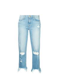 Jeans strappati azzurri di Frame Denim