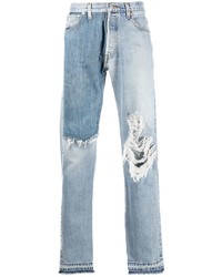 Jeans strappati azzurri di GALLERY DEPT.