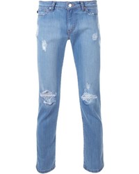 Jeans strappati azzurri di Ovadia & Sons