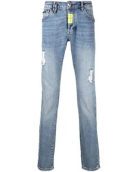 Jeans strappati azzurri di Philipp Plein