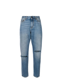 Jeans strappati azzurri di Saint Laurent
