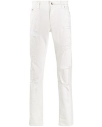 Jeans strappati bianchi di Dolce & Gabbana