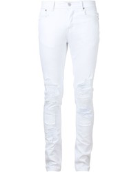 Jeans strappati bianchi di Stampd