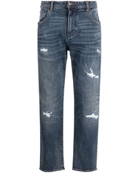 Jeans strappati blu scuro di Armani Exchange