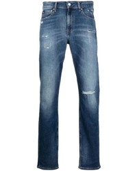 Jeans strappati blu scuro di Calvin Klein Jeans