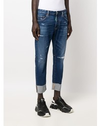 Jeans strappati blu scuro di DSQUARED2