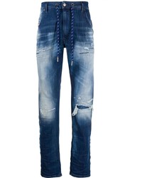 Jeans strappati blu scuro di Diesel