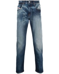 Jeans strappati blu scuro di Diesel