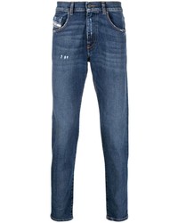 Jeans strappati blu scuro di Diesel