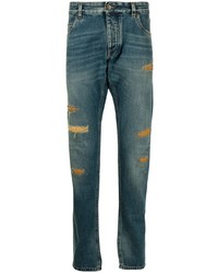 Jeans strappati blu scuro di Dolce & Gabbana