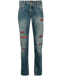 Jeans strappati blu scuro di Dolce & Gabbana