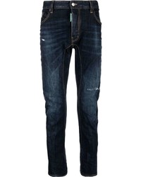 Jeans strappati blu scuro di DSQUARED2