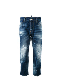 Jeans strappati blu scuro di Dsquared2