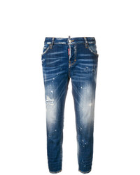 Jeans strappati blu scuro di Dsquared2