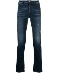 Jeans strappati blu scuro di Jacob Cohen
