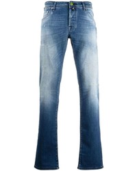 Jeans strappati blu scuro di Jacob Cohen