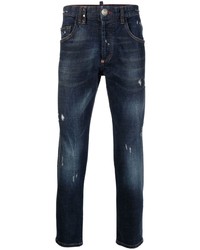 Jeans strappati blu scuro di Philipp Plein