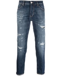 Jeans strappati blu scuro di PT TORINO