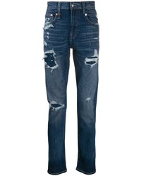 Jeans strappati blu scuro di R13