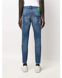 Jeans strappati blu scuro di DSQUARED2