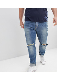 Jeans strappati blu di ASOS DESIGN