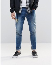 Jeans strappati blu di Asos