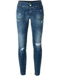 Jeans strappati blu di Dolce & Gabbana