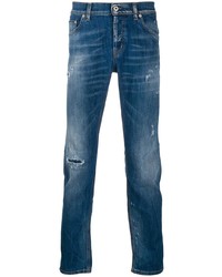 Jeans strappati blu di Dondup