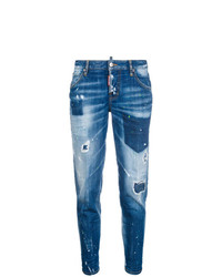 Jeans strappati blu di Dsquared2