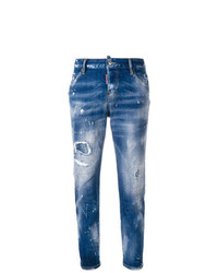 Jeans strappati blu di Dsquared2