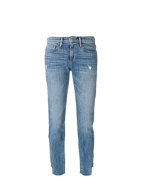 Jeans strappati blu di Frame Denim