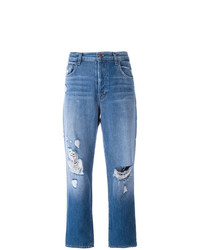 Jeans strappati blu di J Brand