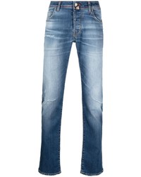 Jeans strappati blu di Jacob Cohen