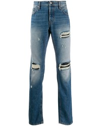 Jeans strappati blu di Just Cavalli