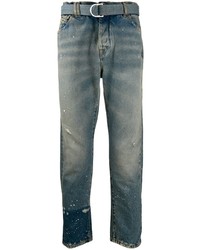 Jeans strappati blu di Off-White