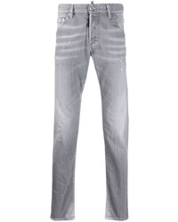 Jeans strappati grigi di DSQUARED2
