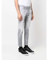 Jeans strappati grigi di DSQUARED2