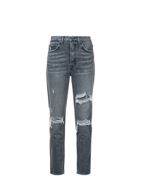Jeans strappati grigi di Grlfrnd
