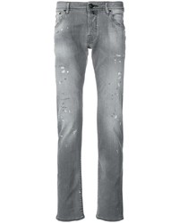 Jeans strappati grigi di Jacob Cohen