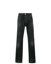 Jeans strappati grigio scuro di Balenciaga