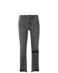 Jeans strappati grigio scuro di Current/Elliott