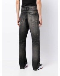 Jeans strappati grigio scuro di Maison Mihara Yasuhiro