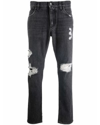 Jeans strappati grigio scuro di Dolce & Gabbana