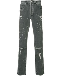 Jeans strappati grigio scuro di Givenchy