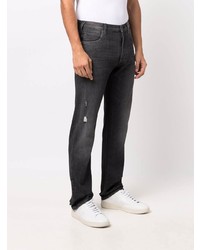 Jeans strappati grigio scuro di Emporio Armani