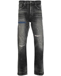 Jeans strappati grigio scuro di Neighborhood