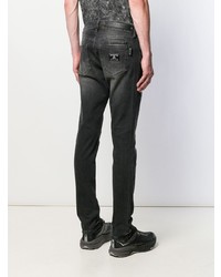 Jeans strappati grigio scuro di Philipp Plein
